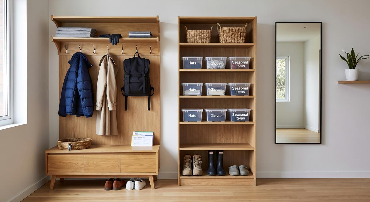 entryway organization