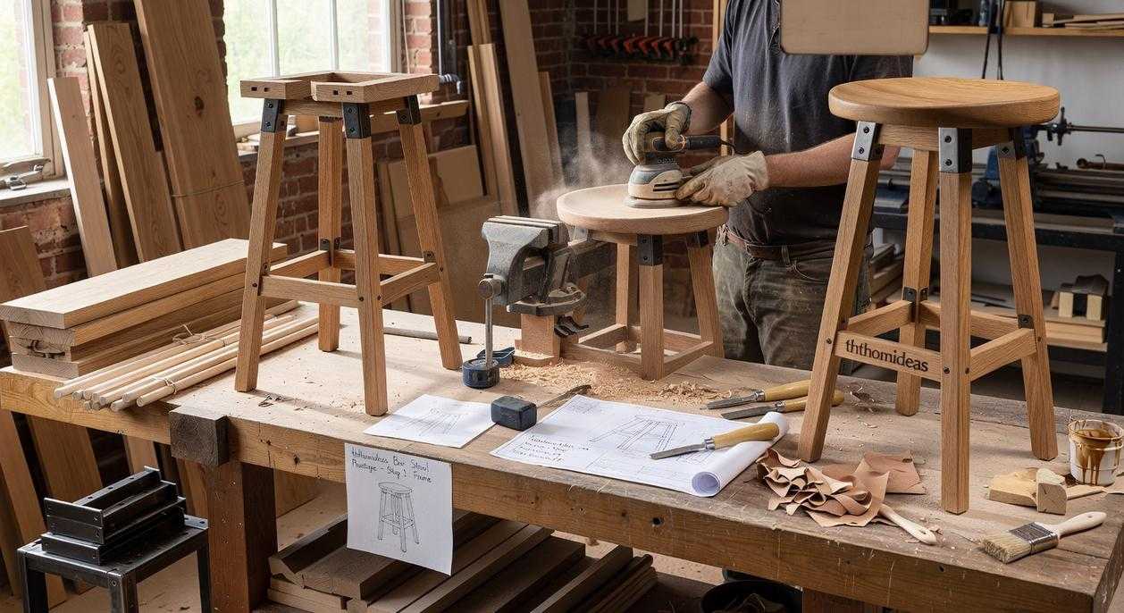 How to Make Bar Stool Ththomideas