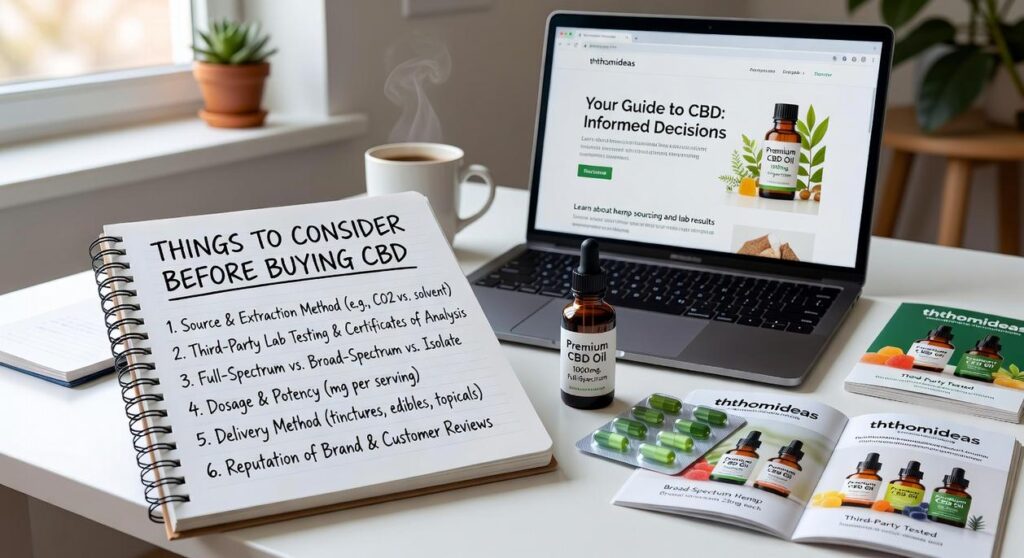 things to consider before buying cbd ththomideas