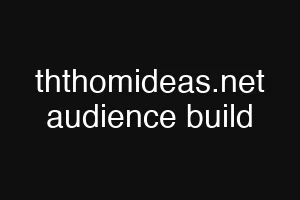 ththomideas.net audience build